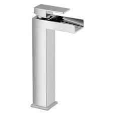 Warley Square Waterfall Tall Basin Mixer